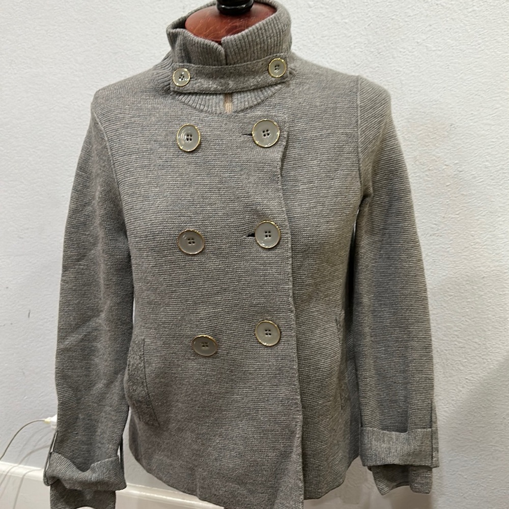 J.Crew Women Jacket Size Small in Gray